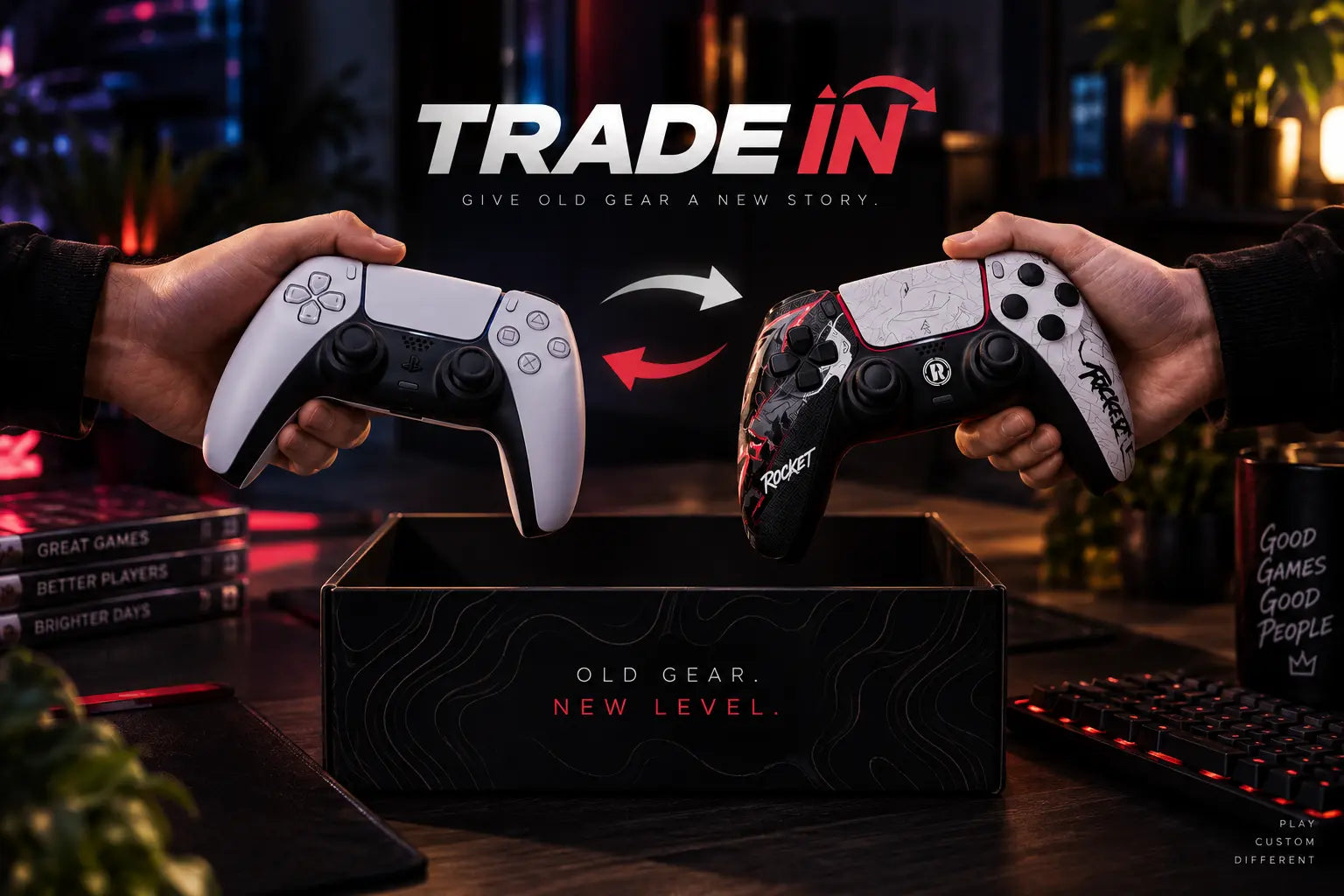 Trade In: alter Controller gegen neuen Rocket Controller